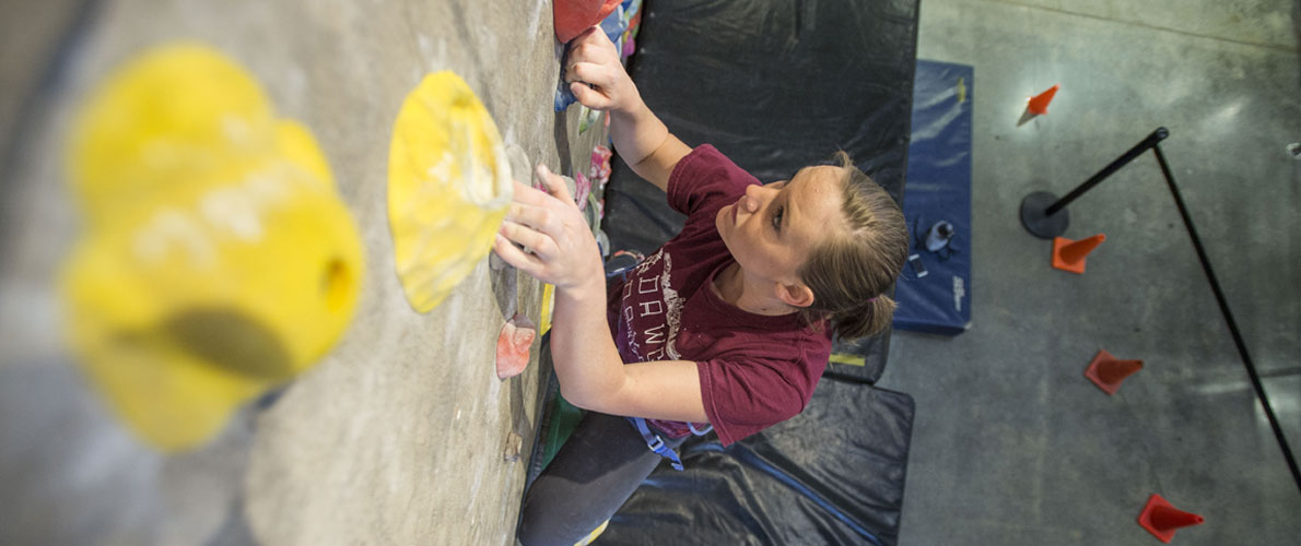 Girl Climbing 