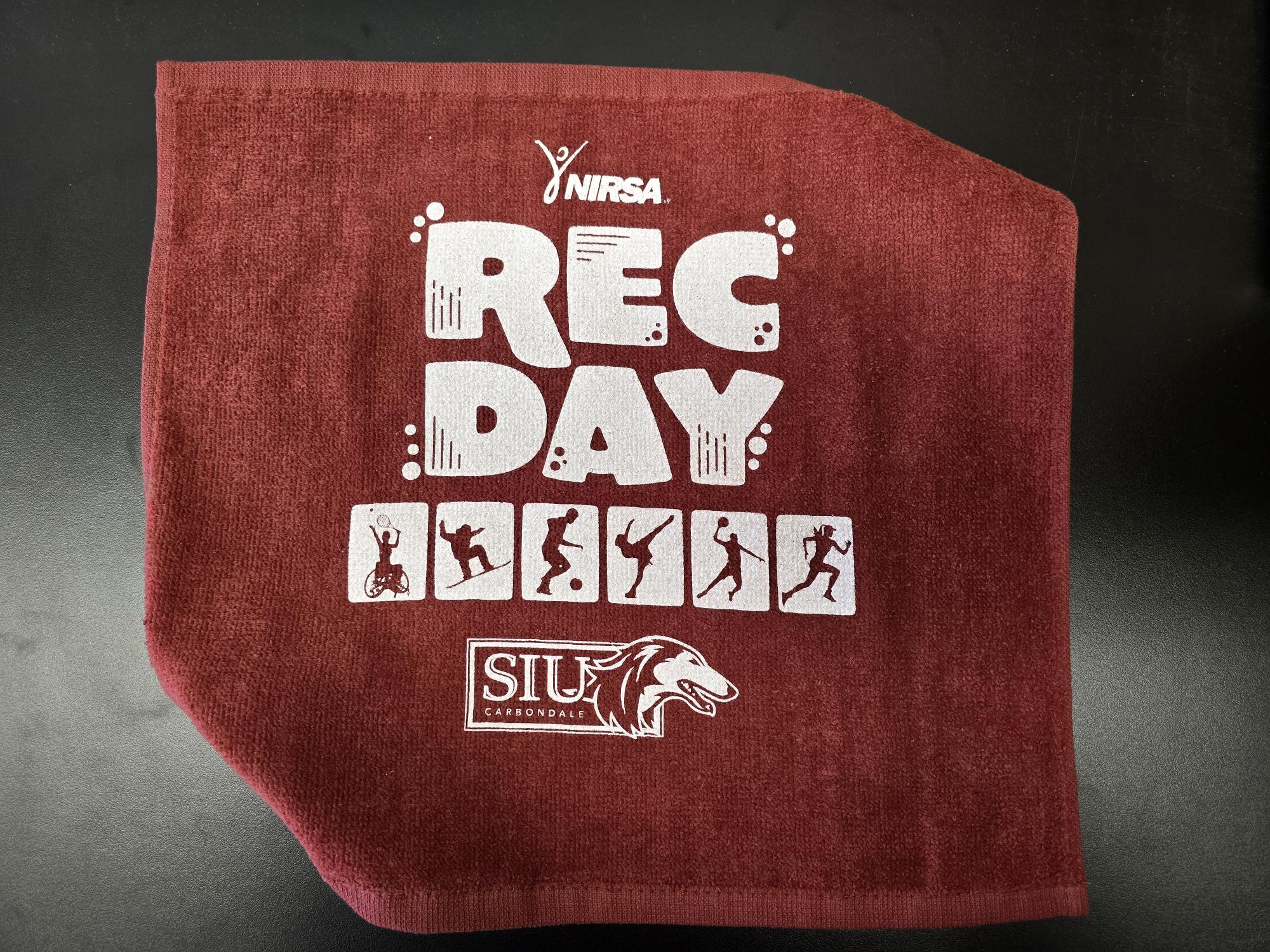 Free R.E.C. Towels starting at 4 PM!